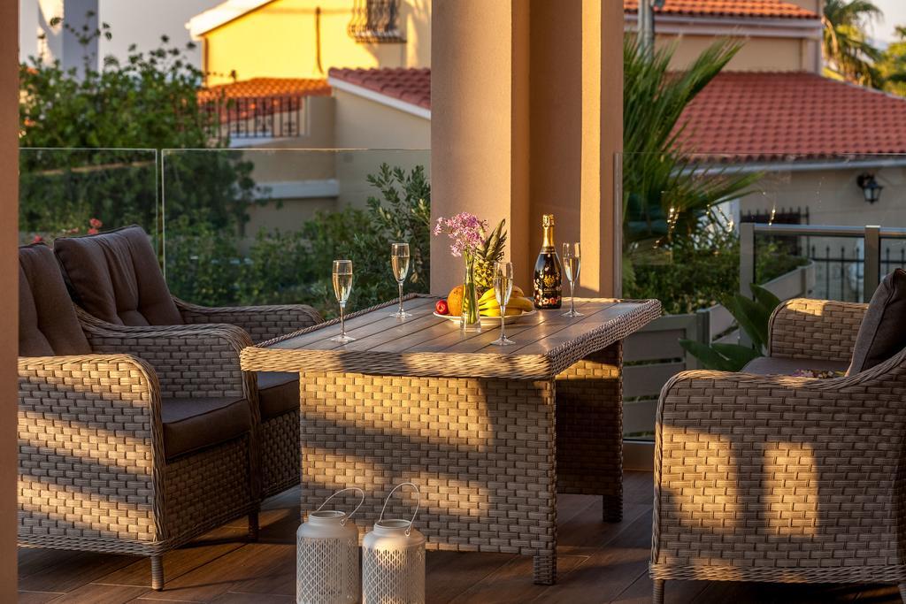 Superior Villa Marina Mare Sauna Hammam Nea Kydonia Exteriér fotografie