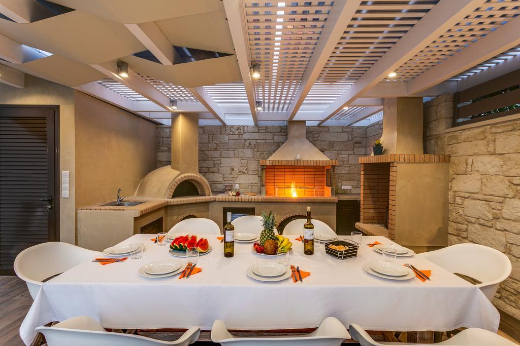 Superior Villa Marina Mare Sauna Hammam Nea Kydonia Exteriér fotografie