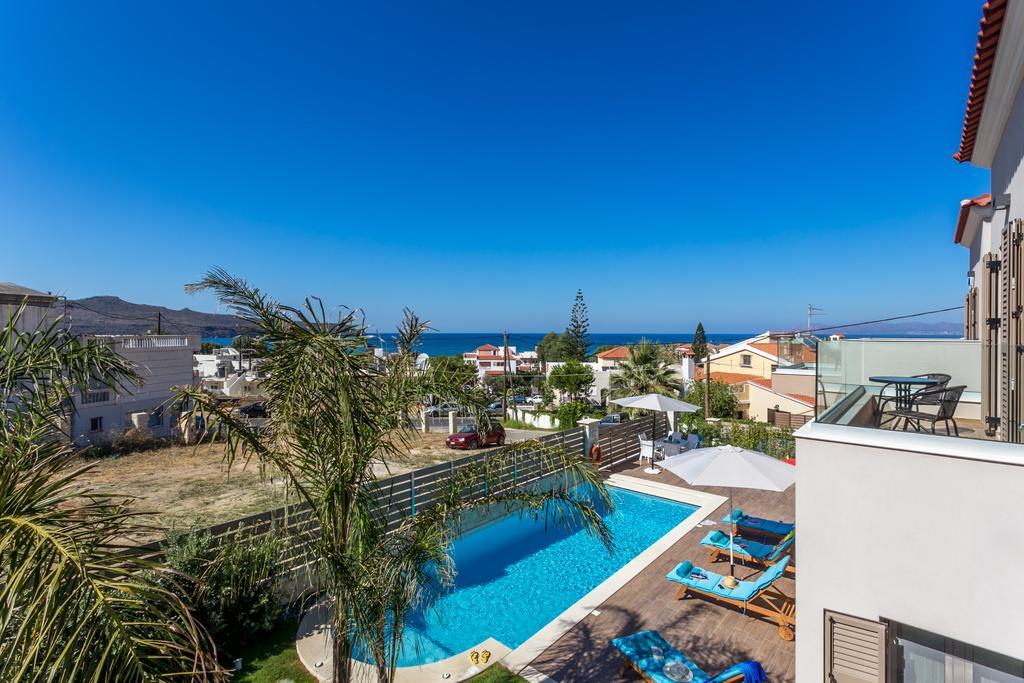 Superior Villa Marina Mare Sauna Hammam Nea Kydonia Exteriér fotografie