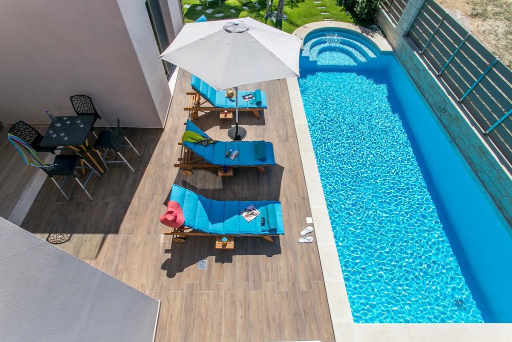 Superior Villa Marina Mare Sauna Hammam Nea Kydonia Exteriér fotografie